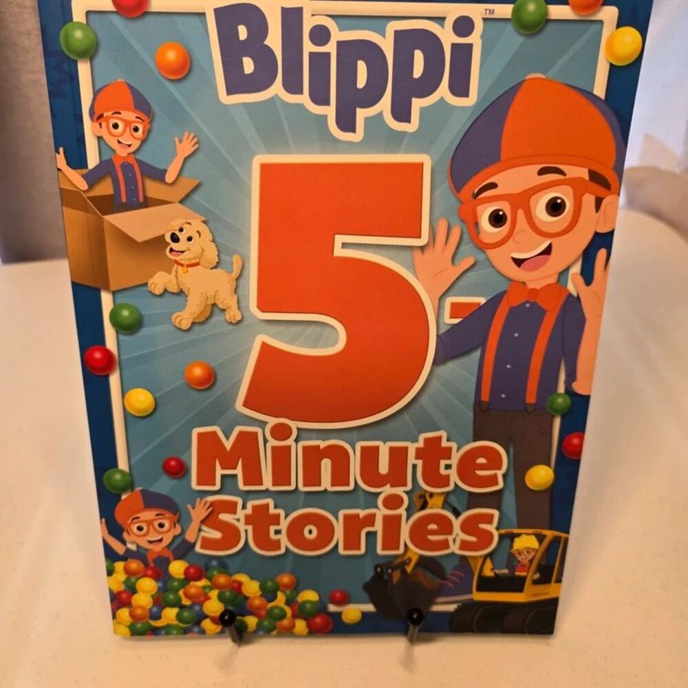 Blippis 5 minute stories children's paper back book